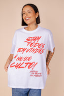 T-SHIRT SEJAM BEM-VINDOS AO NOSSO CULTO