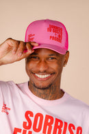 BONÉ TRUCKER SORRISO EU GOSTO